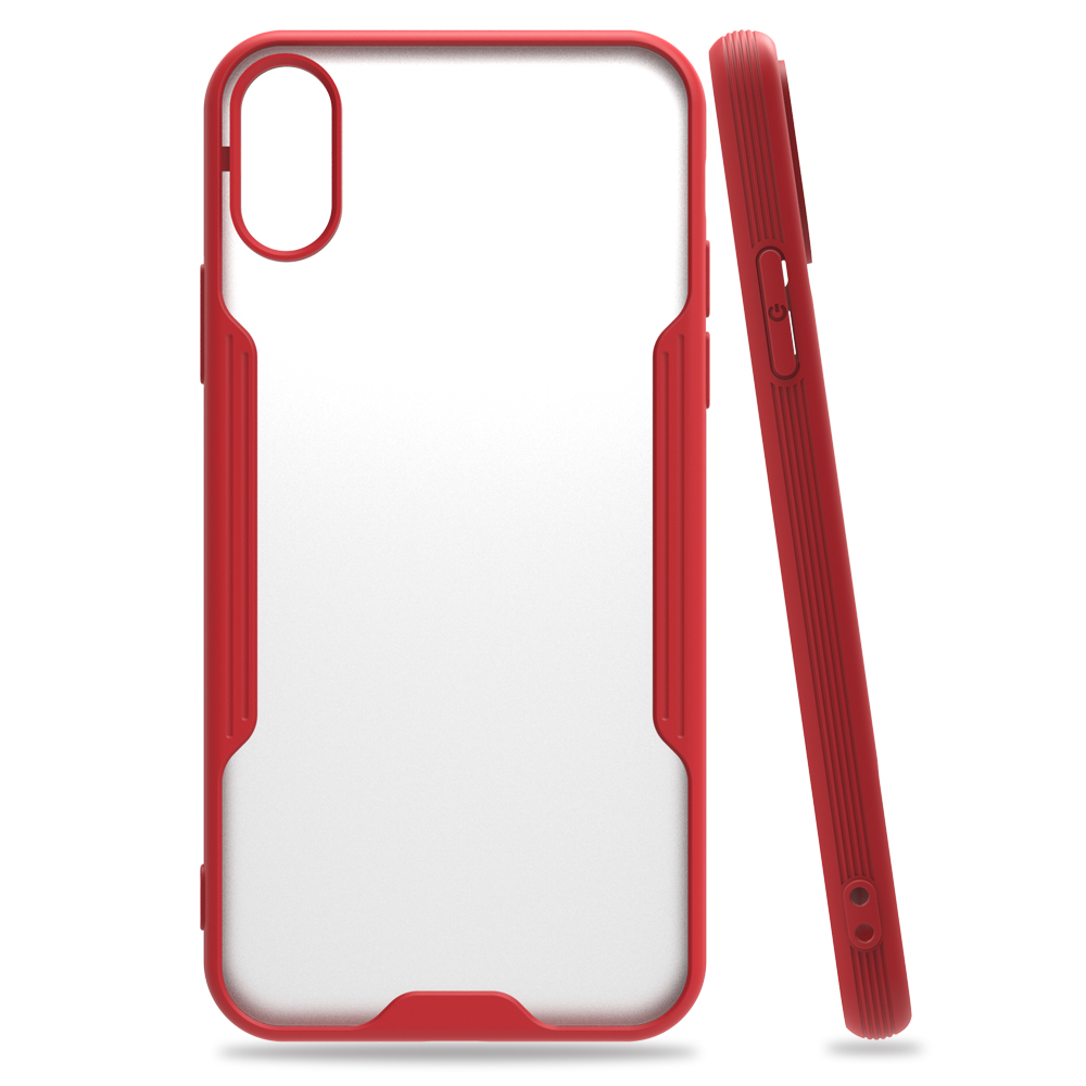 İphone Xs Kılıf Platin Silikon